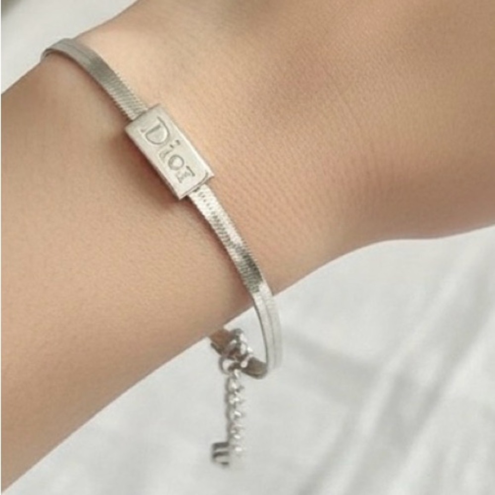Dior Silver Chain Bracelet